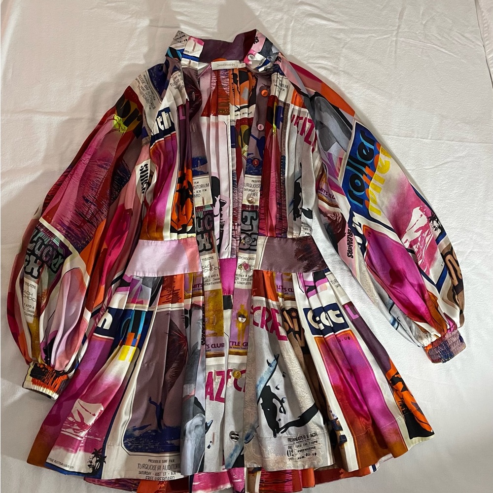 Zimmerman Colorful Mini Dress